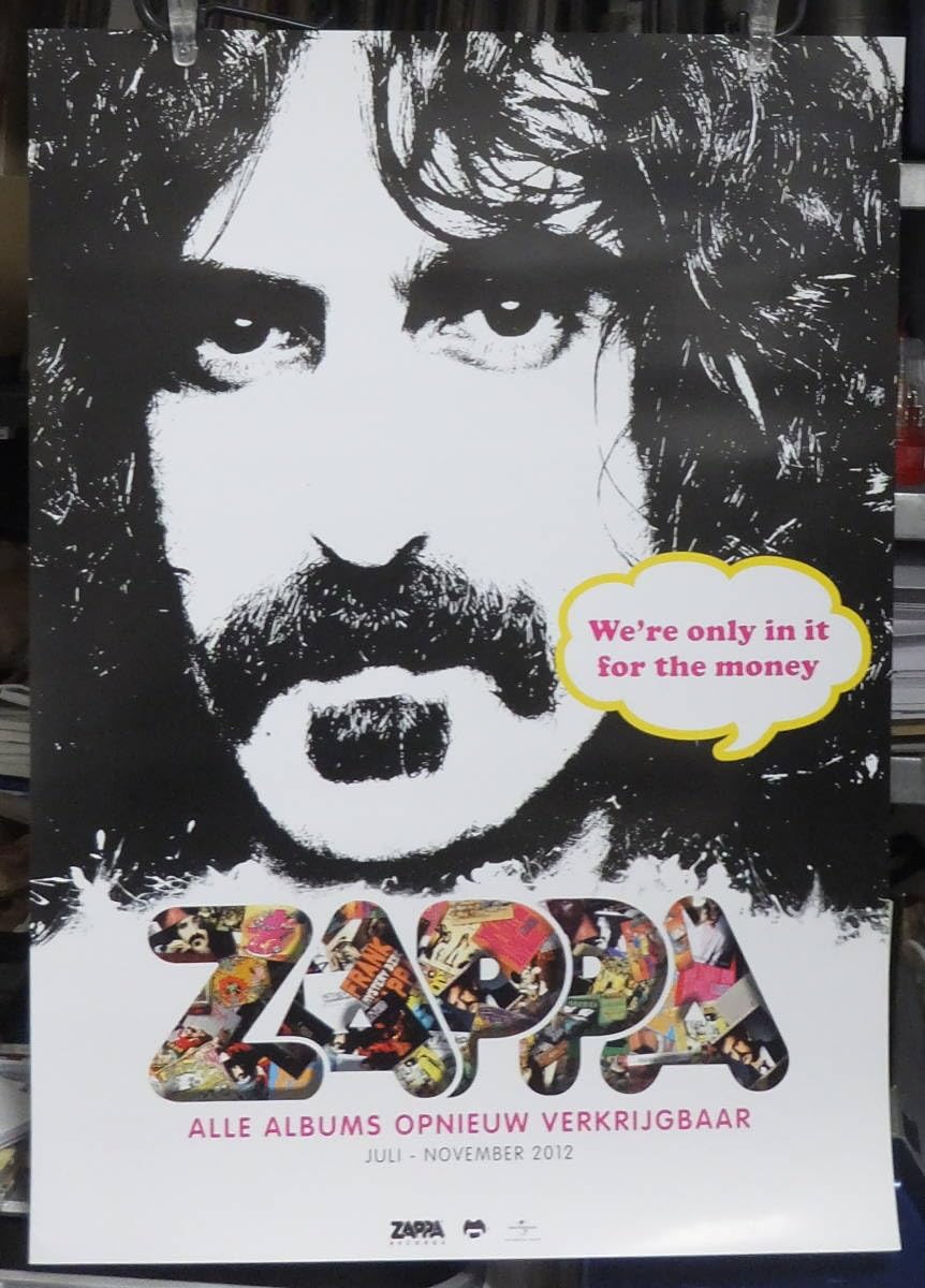 Amazon.co.jp: フランク ザッパ FRANK ZAPPA/ポスター : ホビー